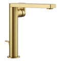 Product Image of Composed Tall Single-Handle Bathroom Faucet w/ Lever Handle, 1.2 Gpm (Vibrant Brushed Moderne Brass), K-73168-4-2MB