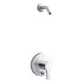 Product Image of Elate Rite-Temp Shower Trim Kit w/ Push-Button Diverter, Without Showerhead (Polished Chrome), K-TLS35326-4-CP