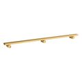 Product Image of Choreograph 36" Shower Barre (Vibrant Brushed Moderne Brass), K-97626-2MB