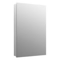 Product Image of Catalan 24-1/8" W X 36-1/8" H Aluminum Single-Door Medicine Cabinet w/ 170 Degree Hinge (Satin Anodized Aluminum), K-2943-PG-SAA