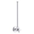 Product Image of 1/2" Npt Angle Supply w/ Stop w/ Cross Handle And Annealed Vertical Tube (Polished Chrome), K-7638-CP