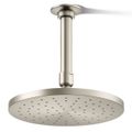 Product Image of Contemporary Round 8" 1-Function Rainhead, 2.5 GPM (Vibrant Brushed Nickel), K-13688-BN