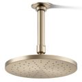 Product Image of Contemporary Round 8" 1-Function Rainhead, 2.5 GPM (Vibrant Brushed Bronze), K-13688-BV