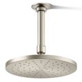 Product Image of Contemporary Round 8" 1-Function Rainhead, 1.75 GPM (Vibrant Brushed Nickel), K-13688-G-BN