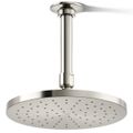 Product Image of Contemporary Round 8" 1-Function Rainhead, 2.5 GPM (Vibrant Polished Nickel), K-13688-SN