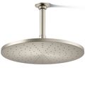 Product Image of Contemporary Round 12" 1-Function Rainhead, 2.5 GPM (Vibrant Brushed Nickel), K-13690-BN