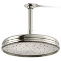 Product Image of Traditional 10" 1-Function Rainhead, 2.5 GPM (Vibrant Polished Nickel), K-13693-SN