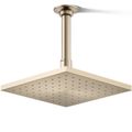 Product Image of Contemporary Square 8" 1-Function Rainhead, 2.5 GPM (Vibrant Brushed Bronze), K-13695-BV