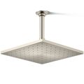 Product Image of Contemporary Square 10" 1-Function Rainhead, 1.75 GPM (Vibrant Brushed Nickel), K-13696-G-BN