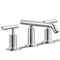 Product Image of Purist Widespread Bathroom Sink Faucet w/ Lever Handles, 1.2 GPM (Polished Chrome), K-14410-4-CP