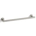 Product Image of Purist 18" Towel Bar (Vibrant Brushed Nickel), K-14435-BN