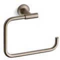 Product Image of Purist Towel Ring (Vibrant Brushed Bronze), K-14441-BV