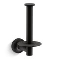 Product Image of Purist Vertical Toilet Paper Holder (Matte Black), K-14444-BL