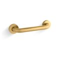 Product Image of Contemporary 12" Grab Bar (Vibrant Brushed Moderne Brass), K-14560-2MB