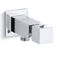 Product Image of Loure Wall Mount Handshower Holder w/ Supply Elbow (Polished Chrome), K-14791-CP