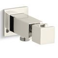 Product Image of Loure Wall Mount Handshower Holder w/ Supply Elbow (Vibrant Polished Nickel), K-14791-SN