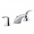 Product Image of Coralais Widespread Bathroom Faucet (Polished Chrome), K-15261-4RA-CP