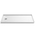 Product Image of Ballast 60" X 32" Alcove Shower Base, Left Drain (White), K-1937-0