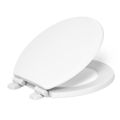 Product Image of Ridgewood Quiet-close Round-front Toilet Seat (White), K-20455-0