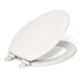 Product Image of Stonewood Quiet-close Elongated Toilet Seat (Biscuit), K-20466-96