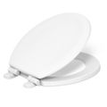 Product Image of Stonewood Quiet-close Round-front Toilet Seat (White), K-20467-0