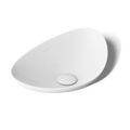 Product Image of Veil 21" Oval Vessel Bathroom Sink, No Overflow (White), K-20704-N-0