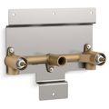 Product Image of Parallel Two-handle Wall Mount Bath Faucet Valve, K-20716-K-NA