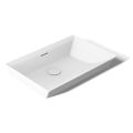 Product Image of Brazn 23" Rectangular Vessel Bathroom Sink (White), K-21060-0