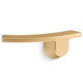 Product Image of Betello Left-hand Trip Lever (Vibrant Brushed Moderne Brass), K-21261-L-2MB