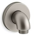 Product Image of Purist Stillness Wall Mount Supply Elbow w/ Check Valve (Vibrant Brushed Nickel), K-22172-BN