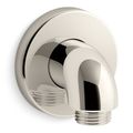 Product Image of Purist Stillness Wall Mount Supply Elbow w/ Check Valve (Vibrant Polished Nickel), K-22172-SN