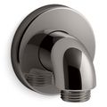 Product Image of Purist Stillness Wall Mount Supply Elbow w/ Check Valve (Vibrant Titanium), K-22172-TT
