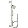 Product Image of Purist 30" Four-function Handshower Kit, 1.75 GPM (Vibrant Polished Nickel), K-22178-G-SN