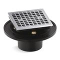 Product Image of Clearflo Square Brass Tile-in Shower Drain (Polished Chrome), K-22673-CP