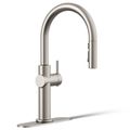 Product Image of Crue Touchless Pull-down Kitchen Faucet w/ 3-Function Sprayhead (Vibrant Stainless), K-22974-VS