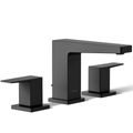 Product Image of Honesty Widespread Bathroom Sink Faucet, 1.2 GPM (Matte Black), K-23255-4-BL
