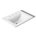 Product Image of Memoirs Stately 22-3/4" Rectangular Drop-in Bathroom Sink (White), K-2337-8-0