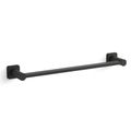 Product Image of Parallel 18" Towel Bar (Matte Black), K-23524-BL
