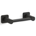 Product Image of Parallel Pivoting Toilet Paper Holder (Matte Black), K-23528-BL
