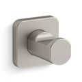 Product Image of Parallel Robe Hook (Vibrant Brushed Nickel), K-23529-BN