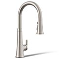 Product Image of Tone Touchless Pull-down Kitchen Faucet w/ 3-Function Sprayhead (Vibrant Stainless), K-23766-VS