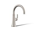 Product Image of Tone Single-handle Bar Sink Faucet (Vibrant Stainless), K-23767-VS