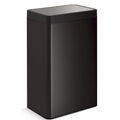 Product Image of 13-gallon Touchless Stainless Steel Trash Can (Black Stainless), K-23825-BST