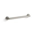 Product Image of Kumin 18" Grab Bar (Vibrant Brushed Nickel), K-24549-BN