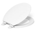 Product Image of Triko Quiet-close Round-front Toilet Seat (White), K-25884-0