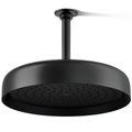Product Image of Statement Round 12" 1-Function Rainhead, 2.5 GPM (Matte Black), K-26291-BL