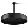 Product Image of Statement Round 12" 1-Function Rainhead, 1.75 GPM (Matte Black), K-26291-G-BL