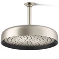 Product Image of Statement Round 12" 1-Function Rainhead, 1.75 GPM (Vibrant Brushed Nickel), K-26291-G-BN
