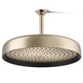 Product Image of Statement Round 14" 1-Function Rainhead, 2.5 GPM (Vibrant Brushed Bronze), K-26292-BV