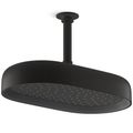 Product Image of Statement Oblong 14" 1-Function Rainhead, 2.5 GPM (Matte Black), K-26294-BL